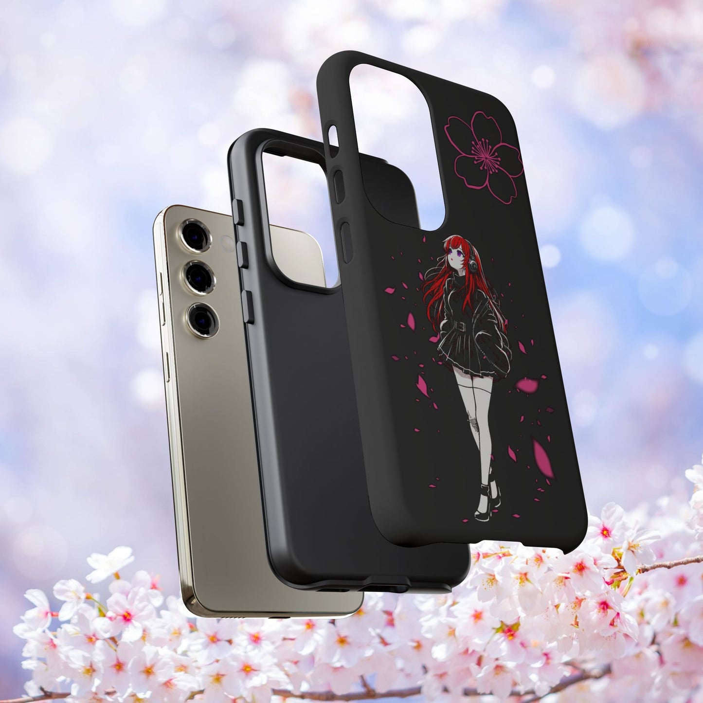 Phone Case Tough Cases - Spring Layla Design for Samsung