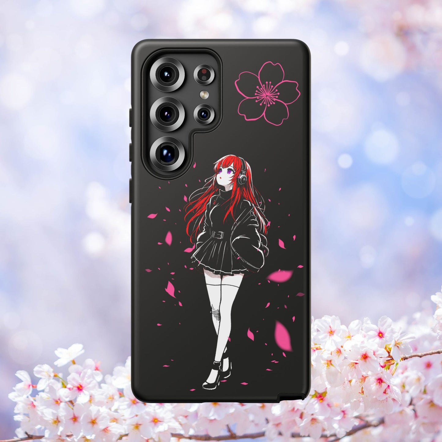 Phone Case Tough Cases - Spring Layla Design for Samsung