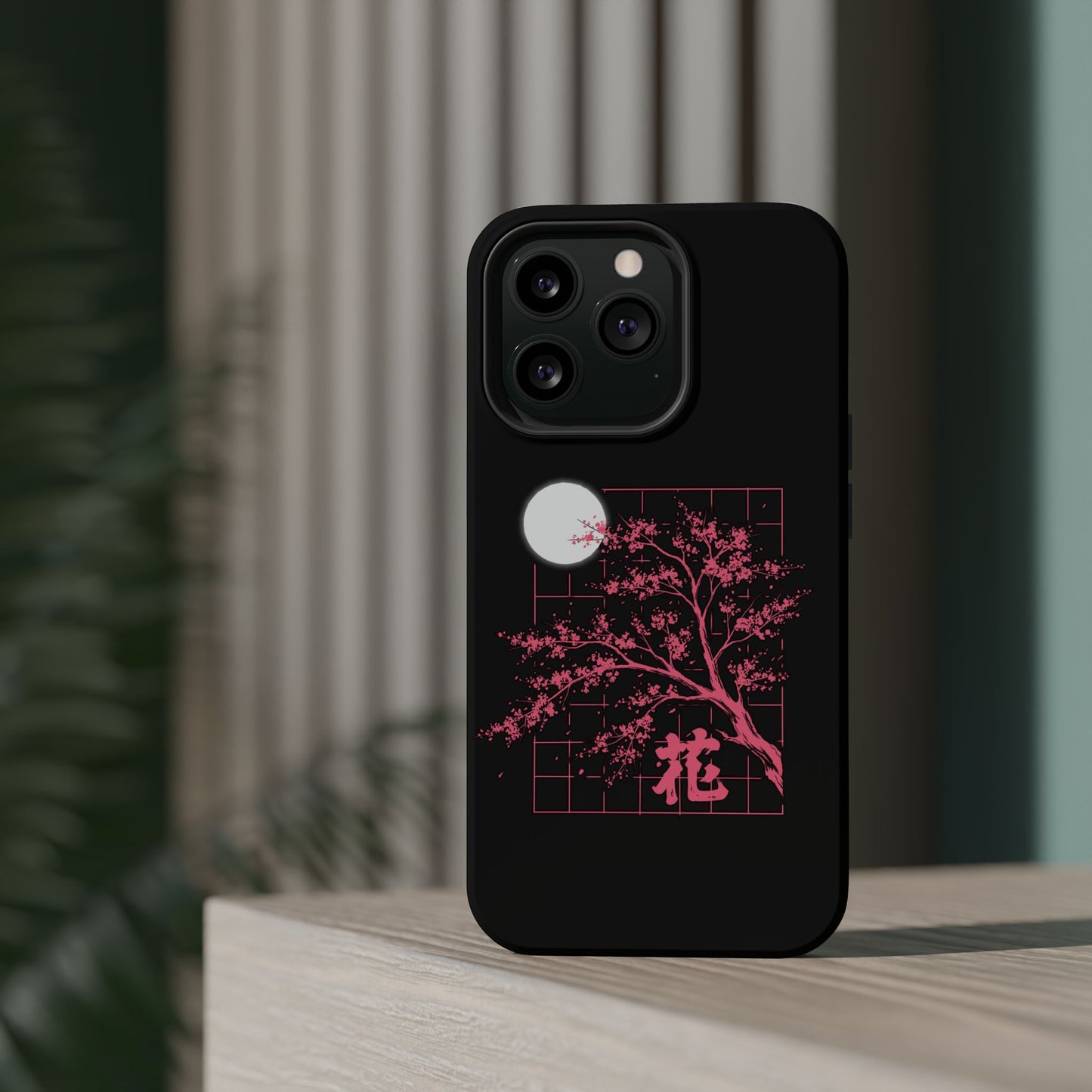 Sakura Blossom Magnetic Tough Case for iPhone - Stylish Protection with Cherry Blossom Design