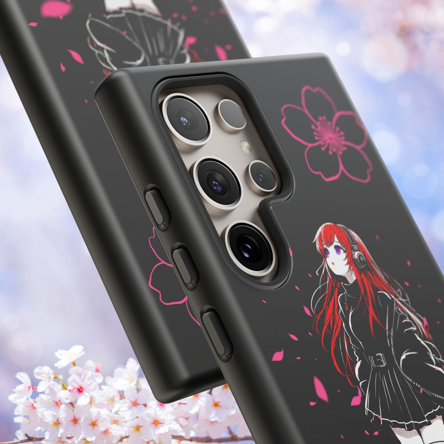 Phone Case Tough Cases - Spring Layla Design for Samsung