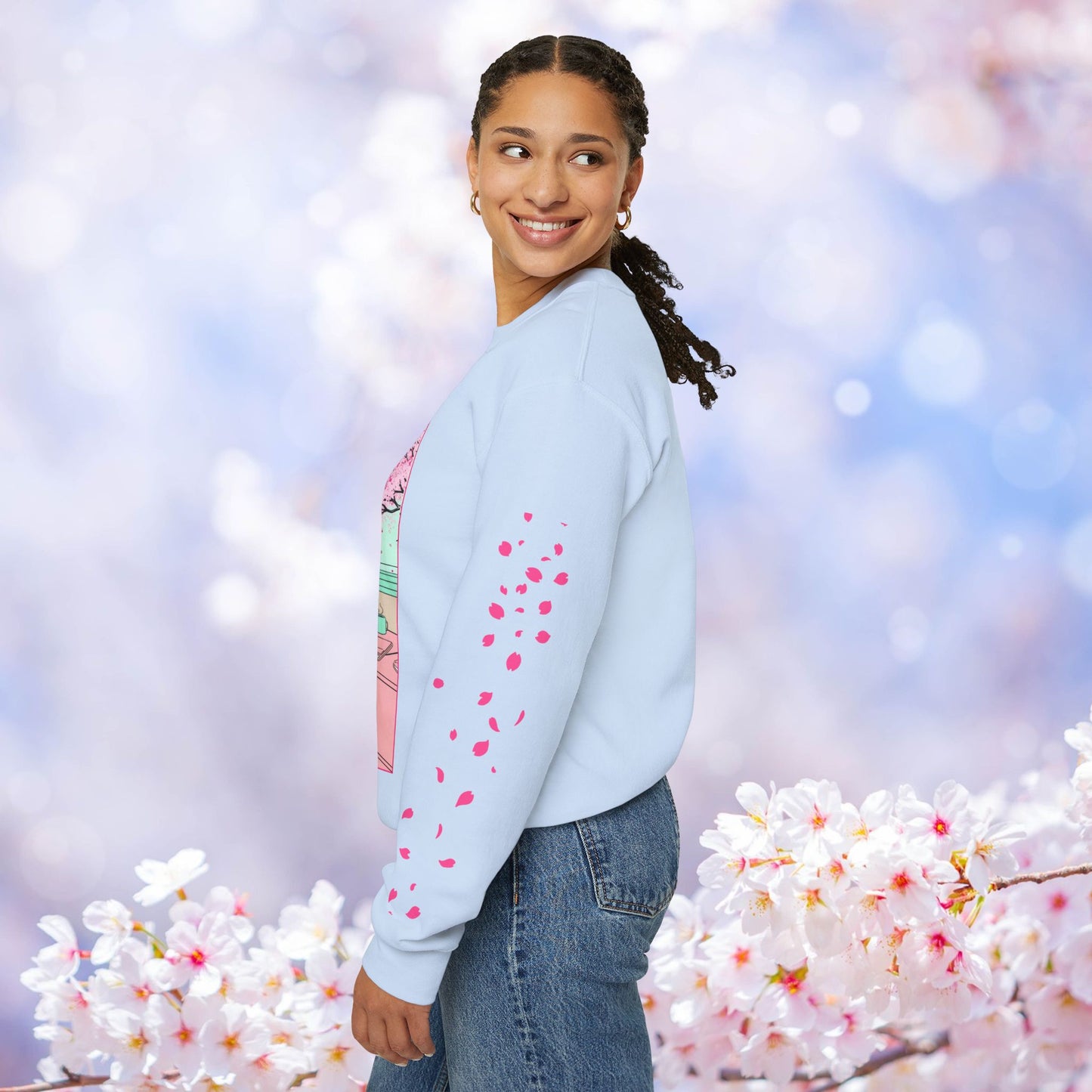 Spring Floral Unisex Sweatshirt - Layla Room Design