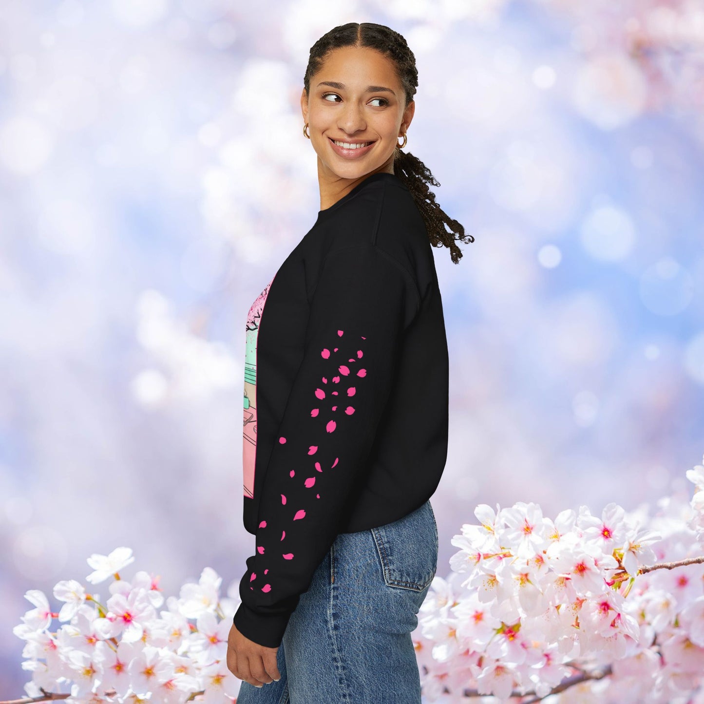 Spring Floral Unisex Sweatshirt - Layla Room Design