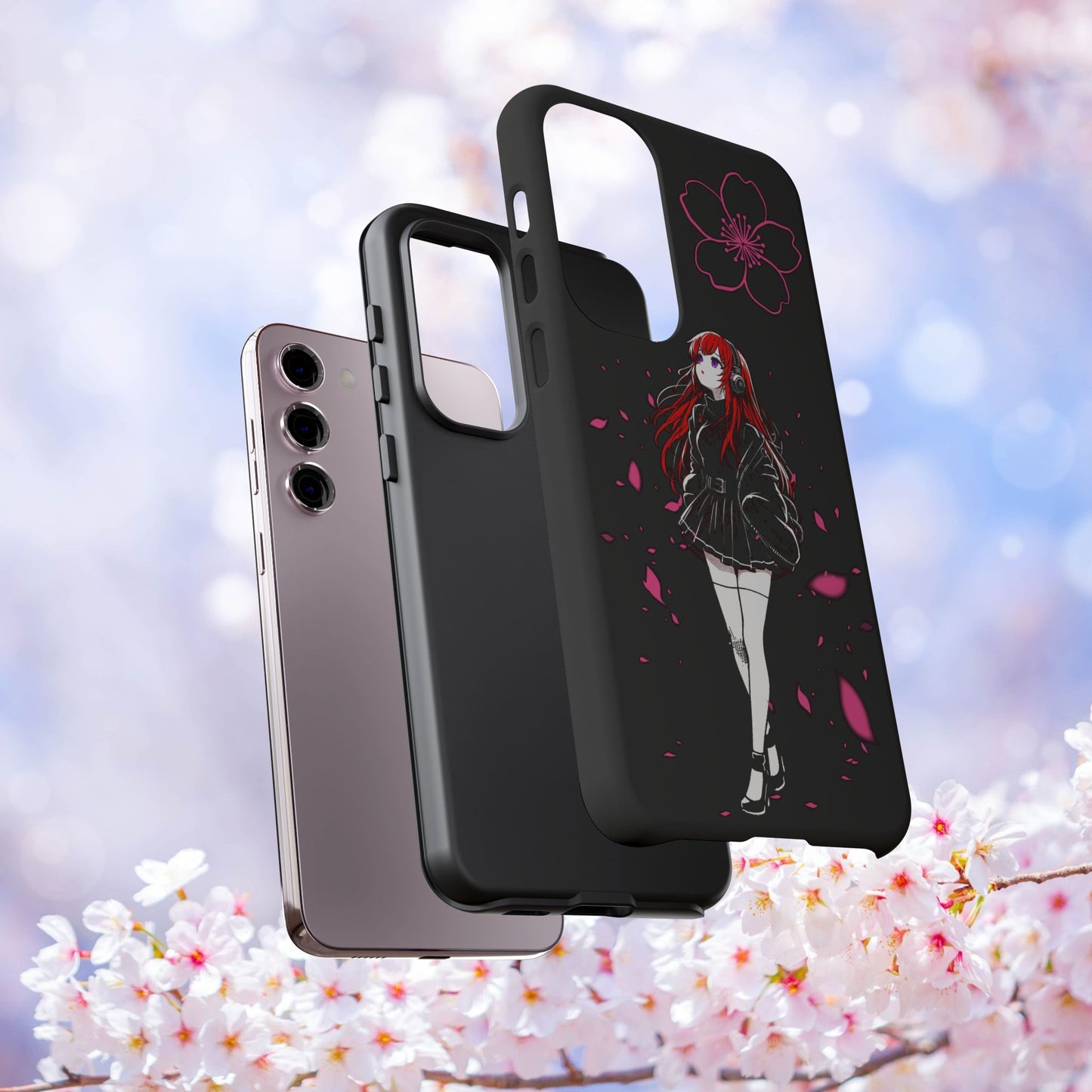 Phone Case Tough Cases - Spring Layla Design for Samsung