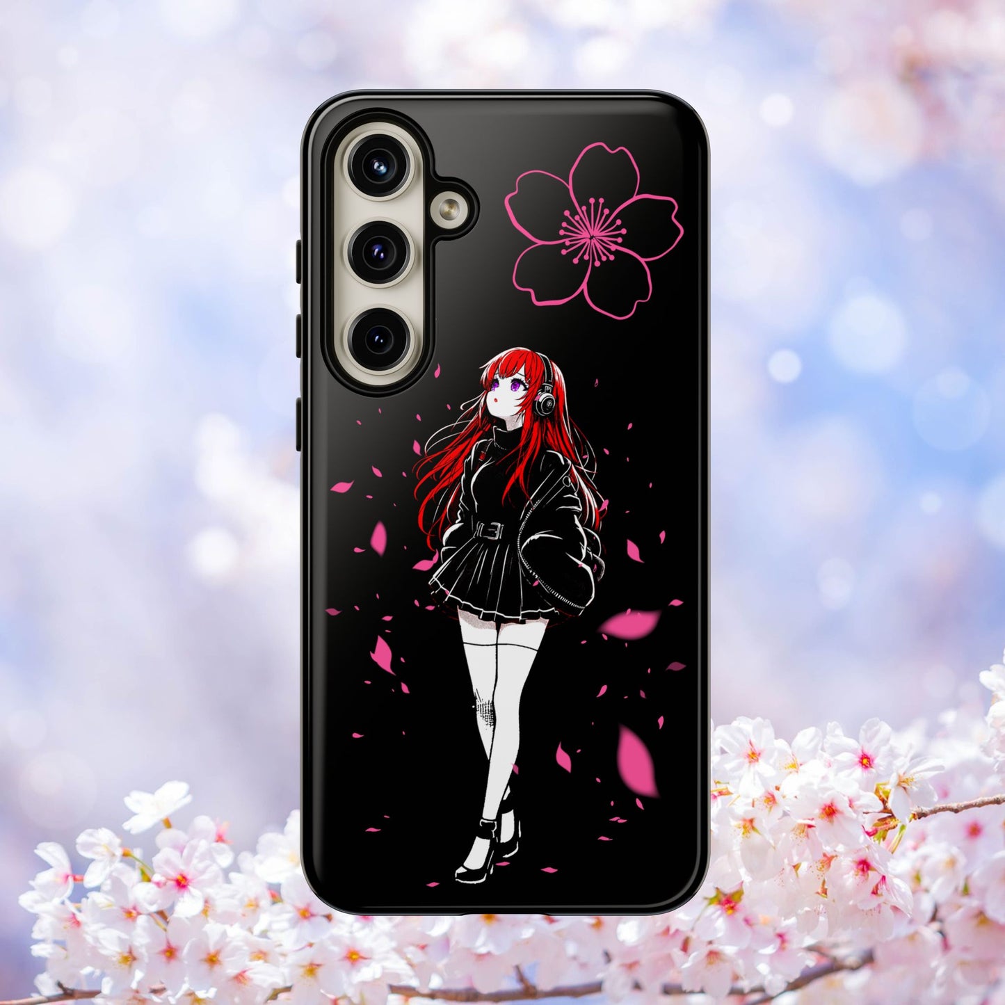 Phone Case Tough Cases - Spring Layla Design for Samsung