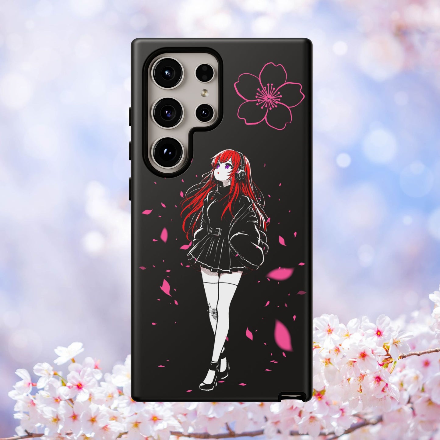 Phone Case Tough Cases - Spring Layla Design for Samsung