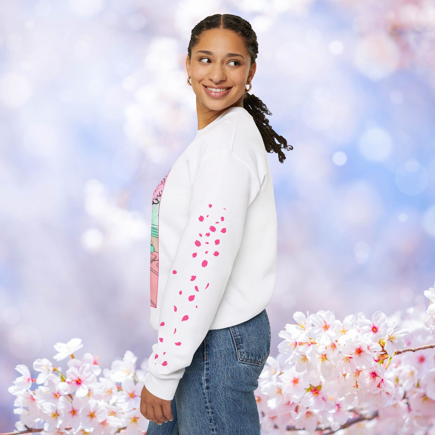 Spring Floral Unisex Sweatshirt - Layla Room Design