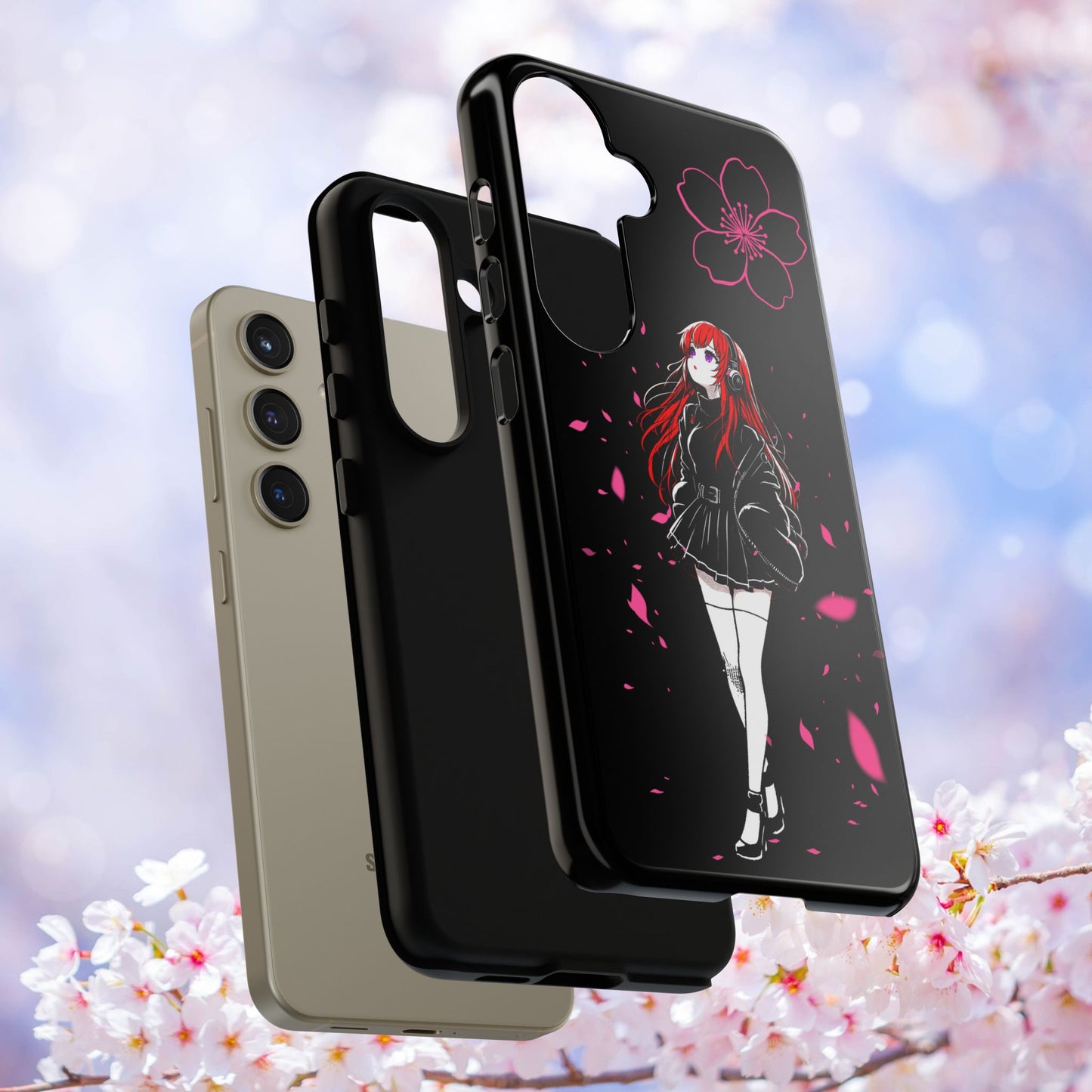 Phone Case Tough Cases - Spring Layla Design for Samsung