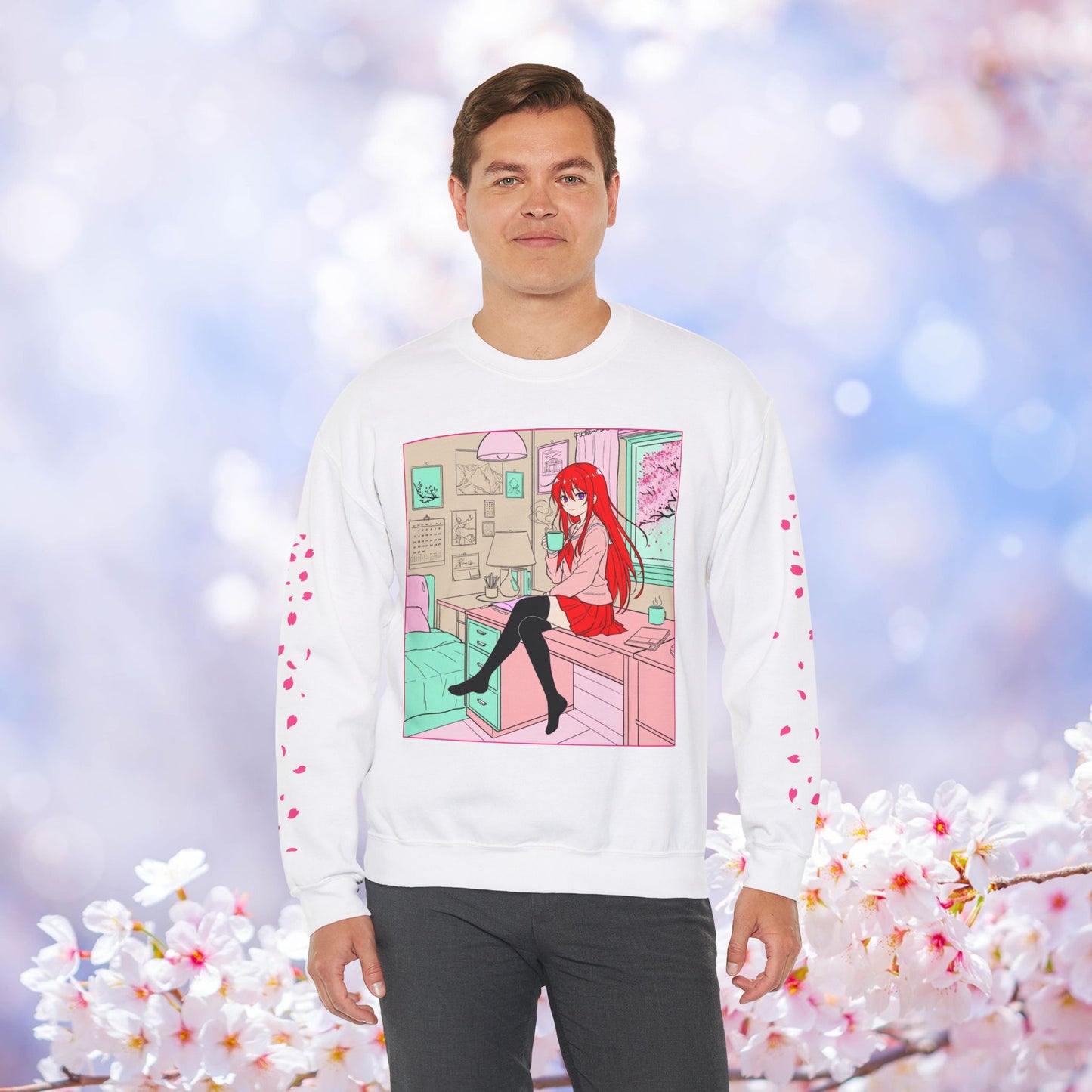 Spring Floral Unisex Sweatshirt - Layla Room Design