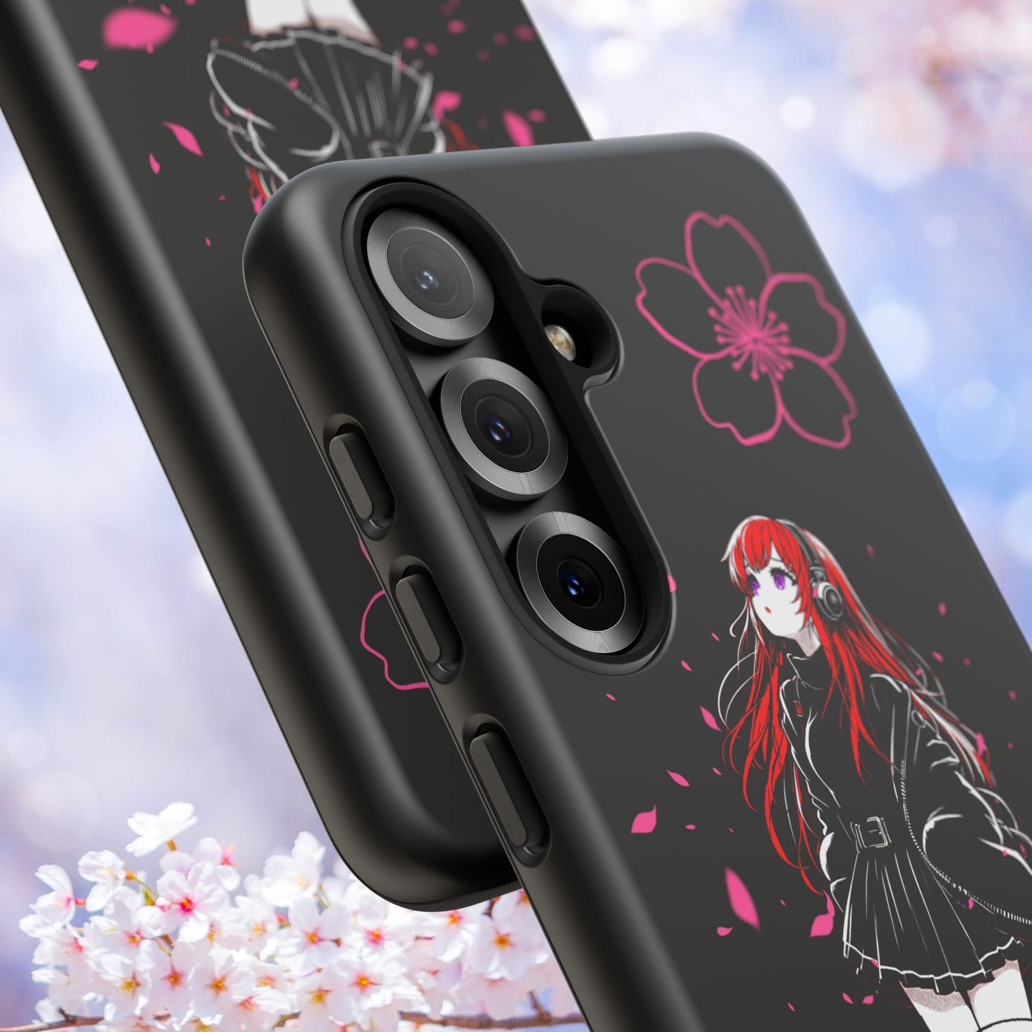 Phone Case Tough Cases - Spring Layla Design for Samsung