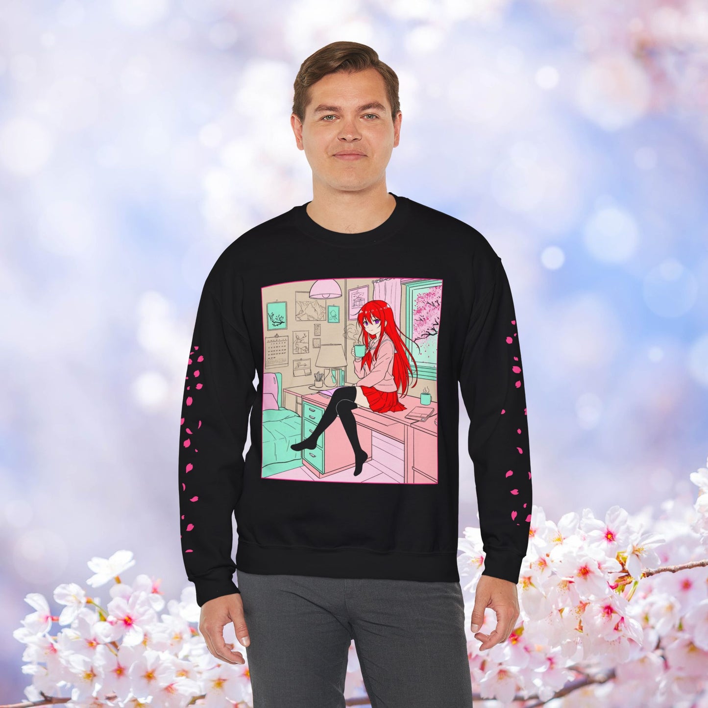 Spring Floral Unisex Sweatshirt - Layla Room Design