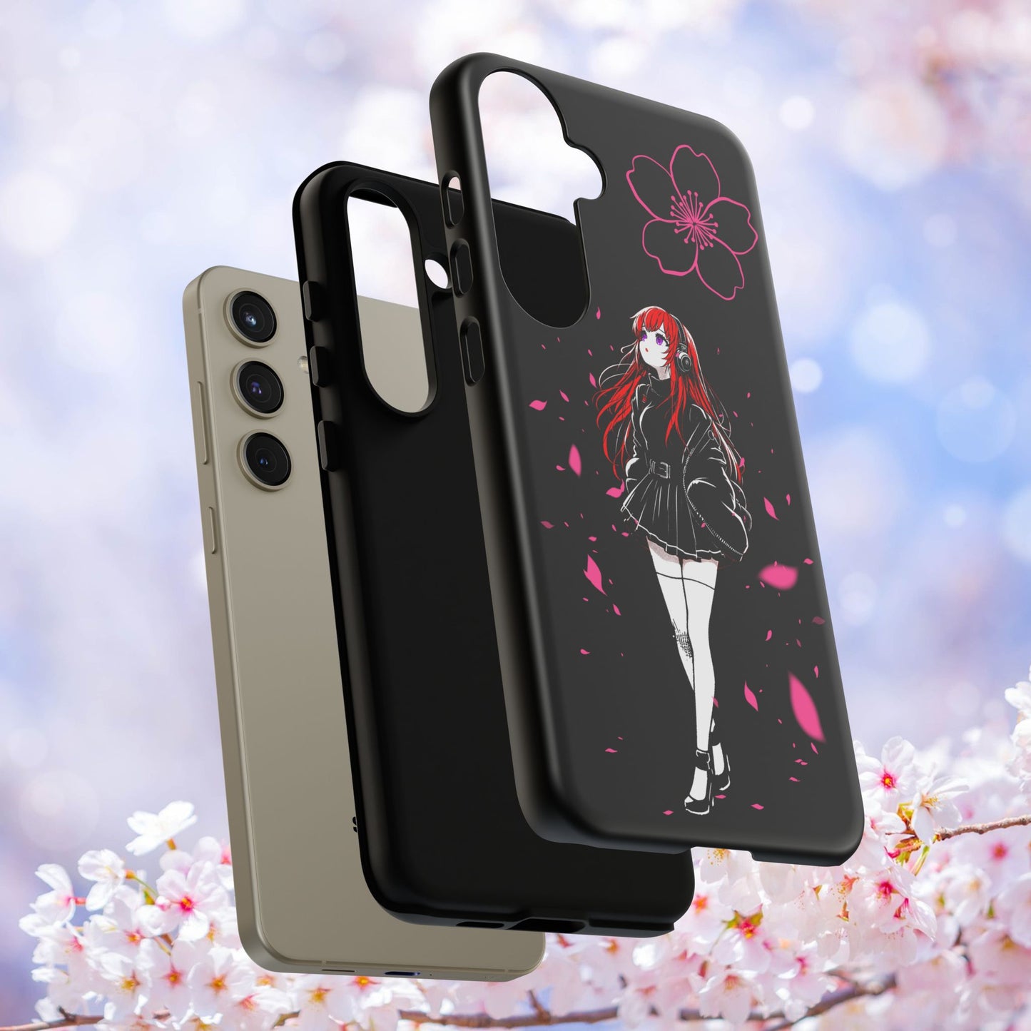 Phone Case Tough Cases - Spring Layla Design for Samsung