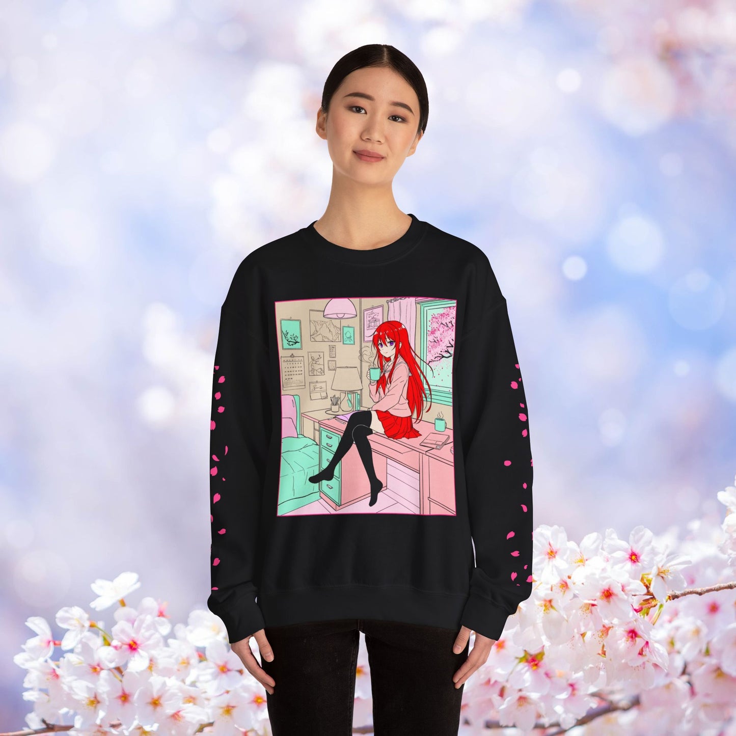 Spring Floral Unisex Sweatshirt - Layla Room Design