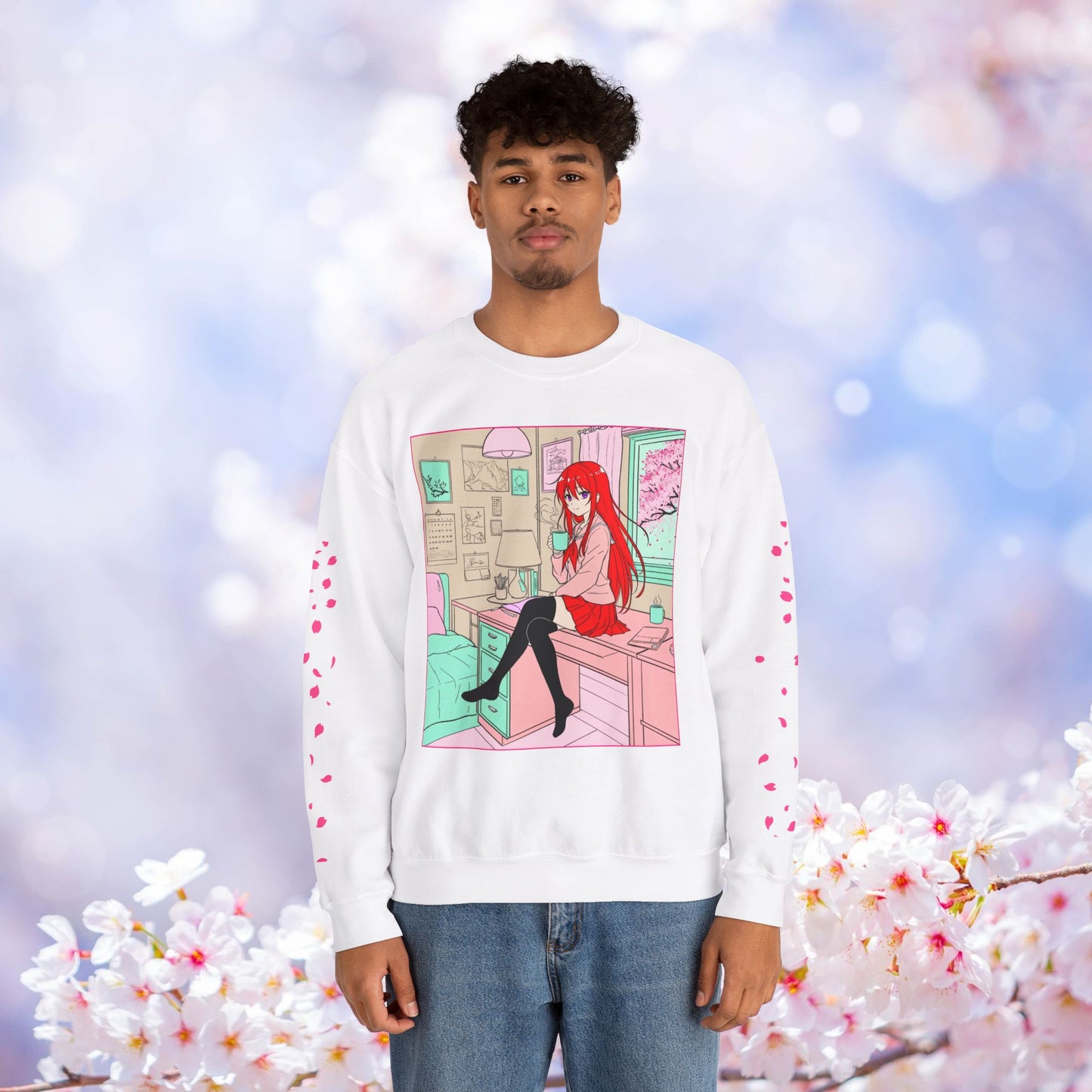 Spring Floral Unisex Sweatshirt - Layla Room Design