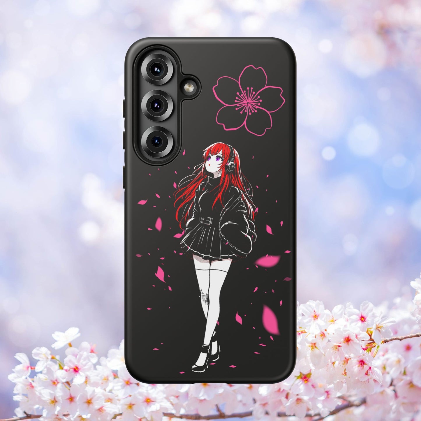 Phone Case Tough Cases - Spring Layla Design for Samsung