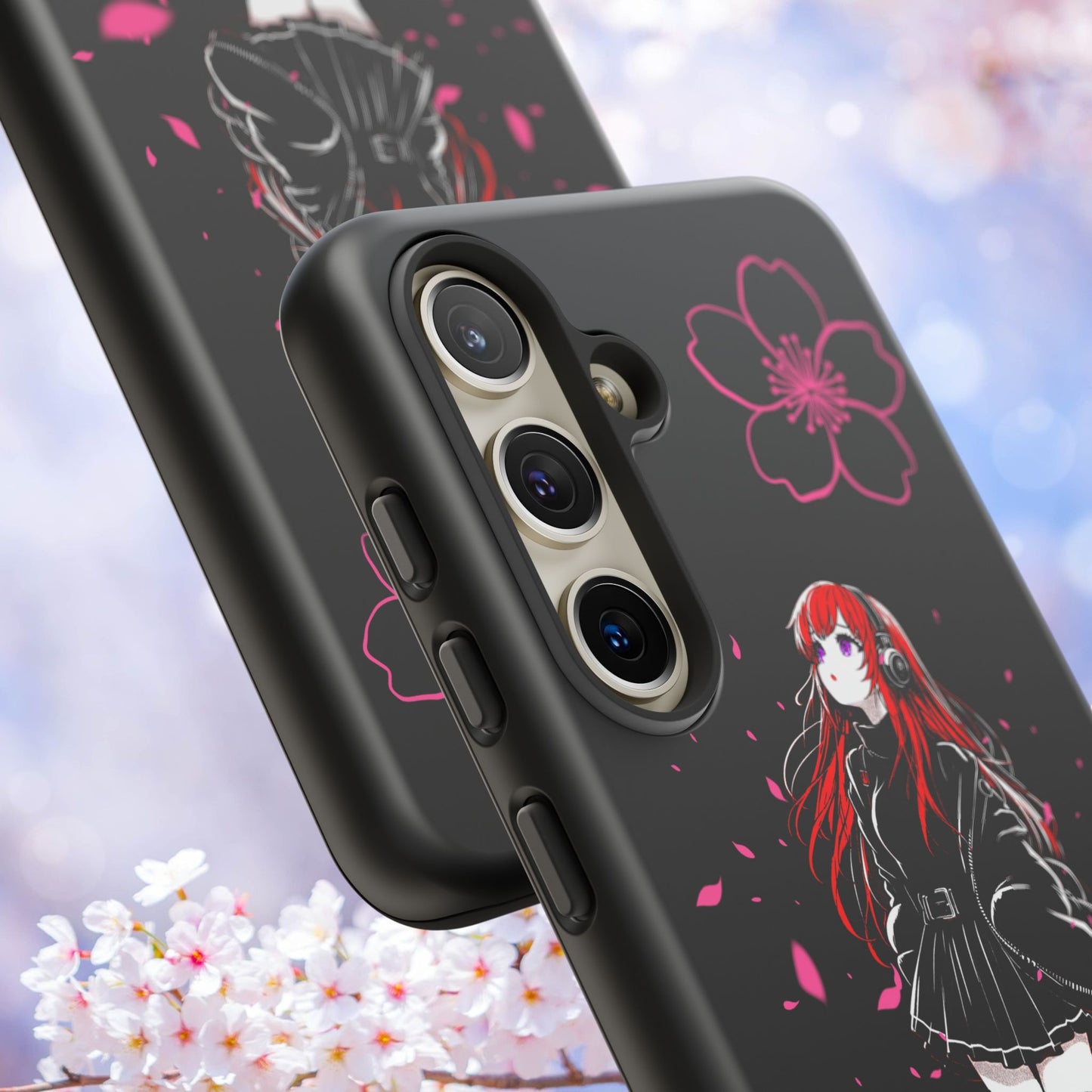 Phone Case Tough Cases - Spring Layla Design for Samsung