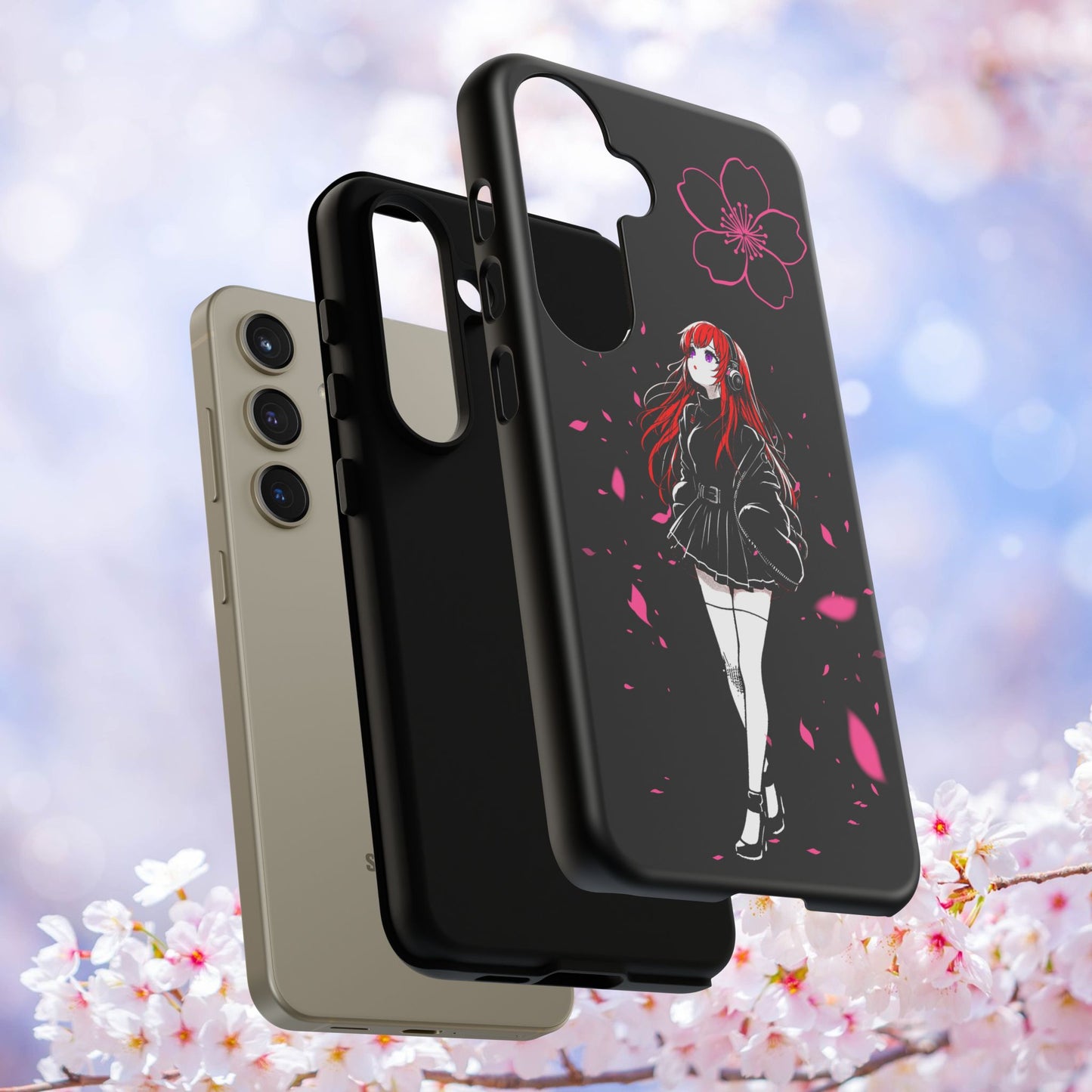 Phone Case Tough Cases - Spring Layla Design for Samsung