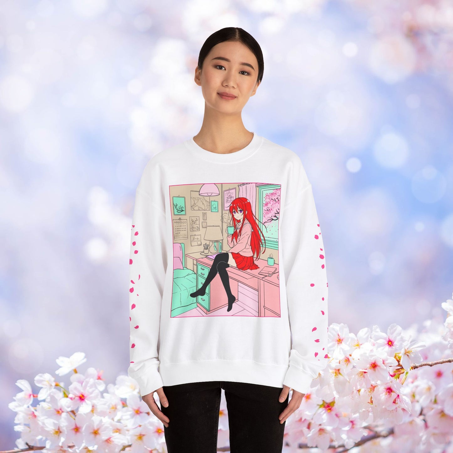 Spring Floral Unisex Sweatshirt - Layla Room Design