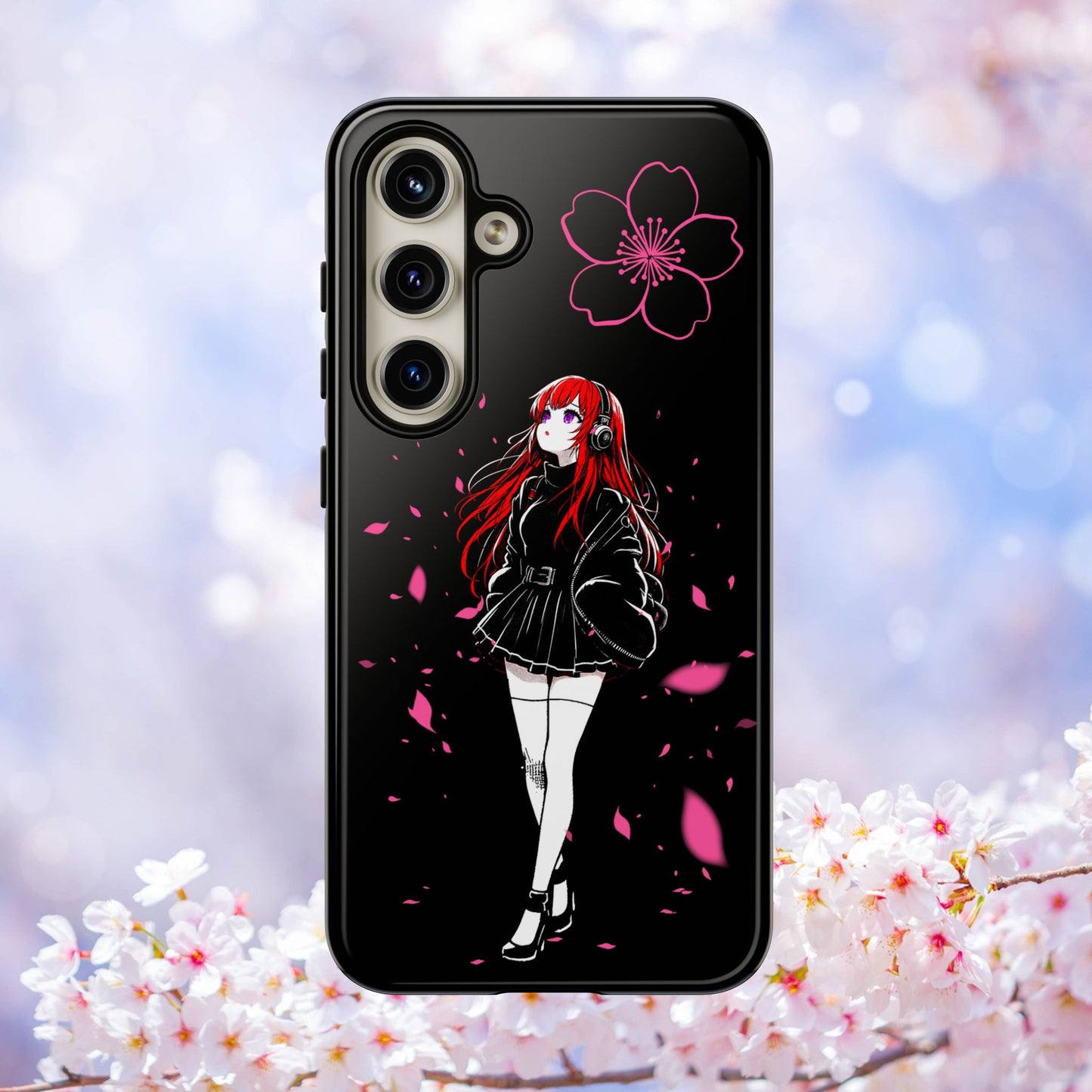 Phone Case Tough Cases - Spring Layla Design for Samsung