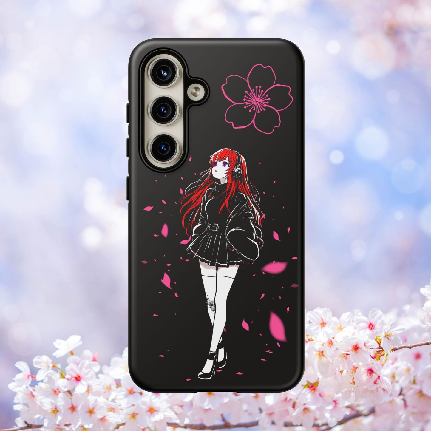 Phone Case Tough Cases - Spring Layla Design for Samsung