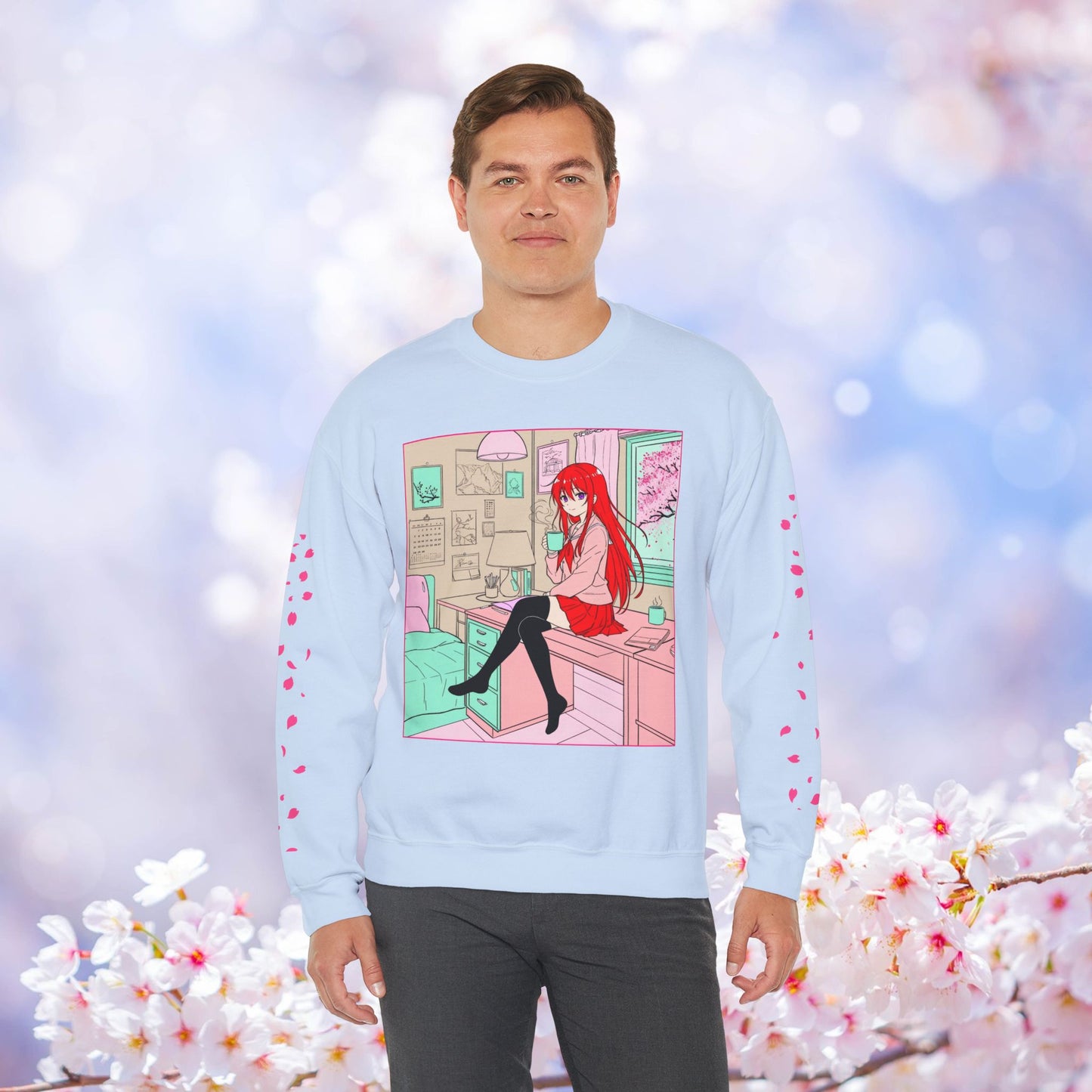 Spring Floral Unisex Sweatshirt - Layla Room Design