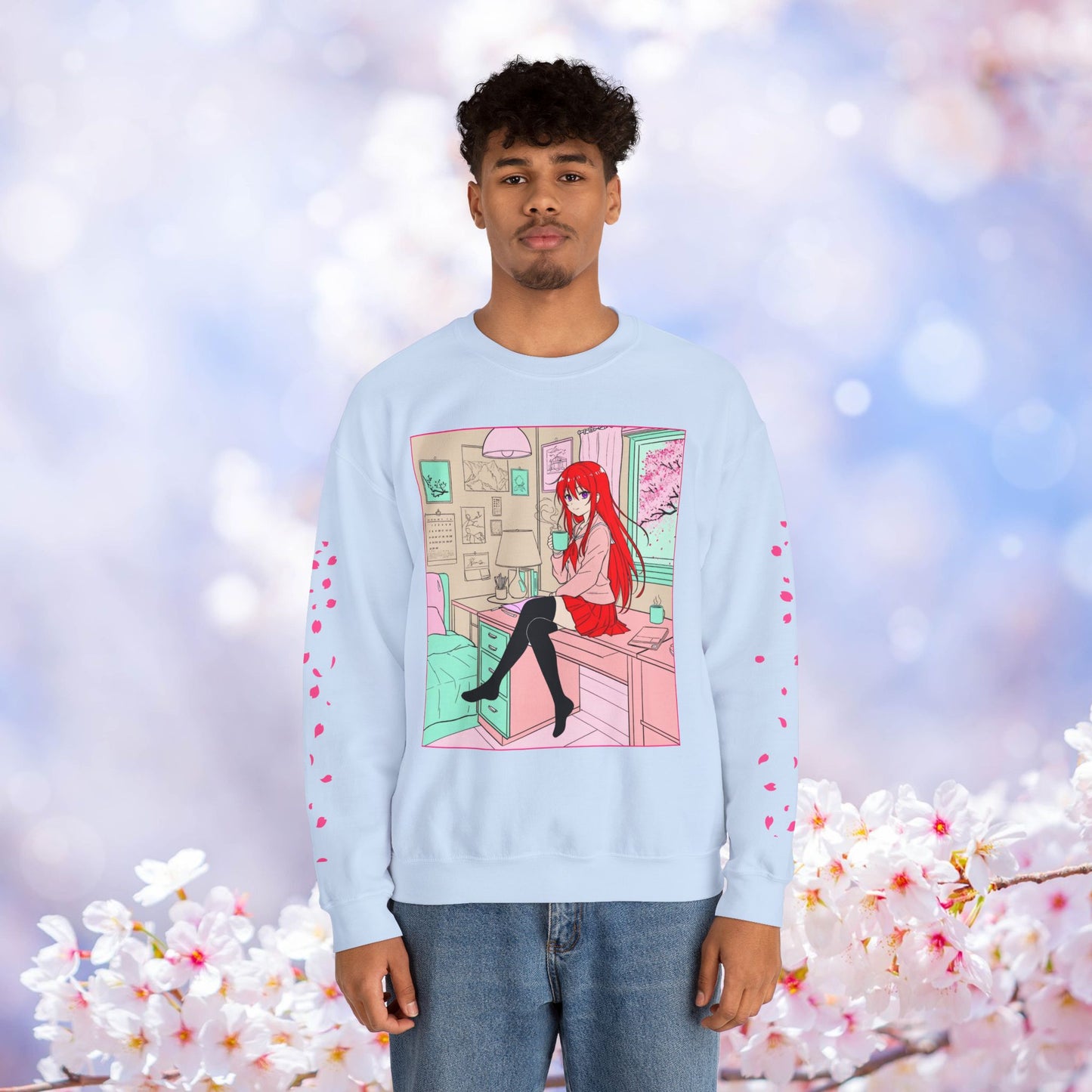 Spring Floral Unisex Sweatshirt - Layla Room Design