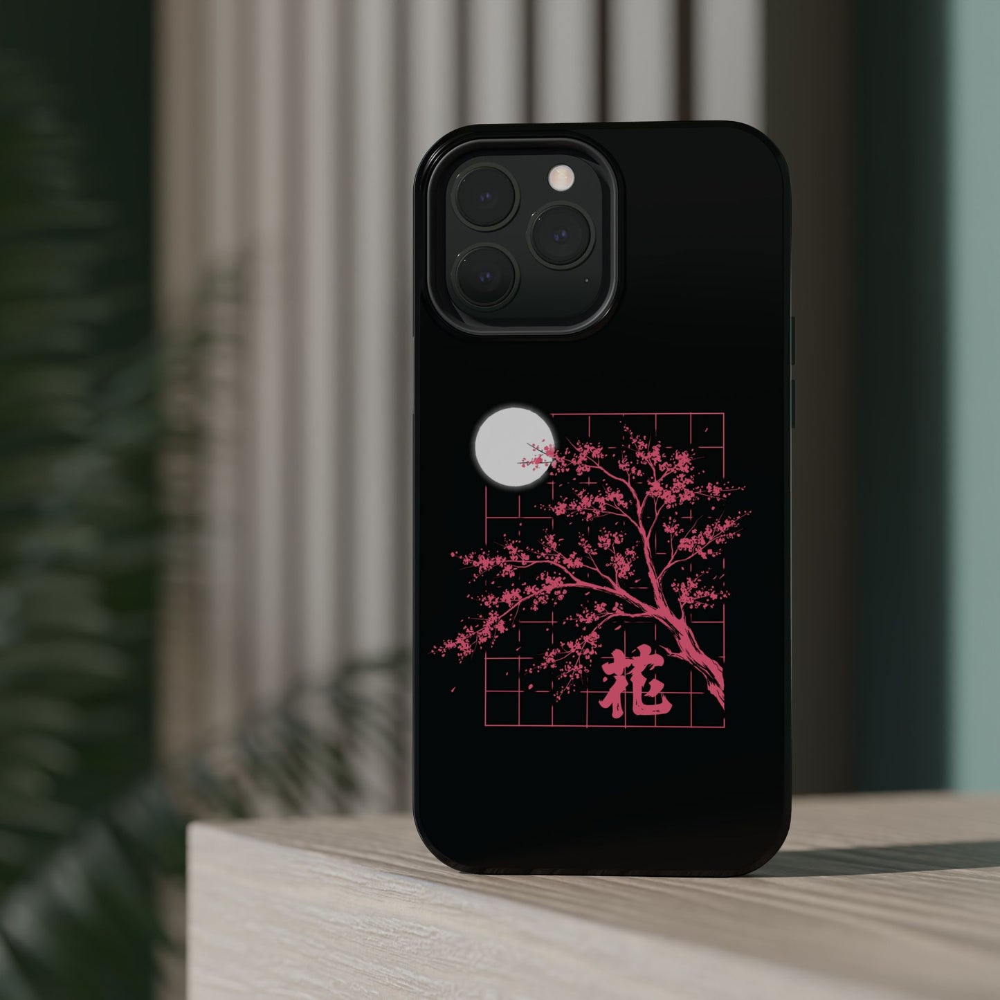 Sakura Blossom Magnetic Tough Case for iPhone - Stylish Protection with Cherry Blossom Design