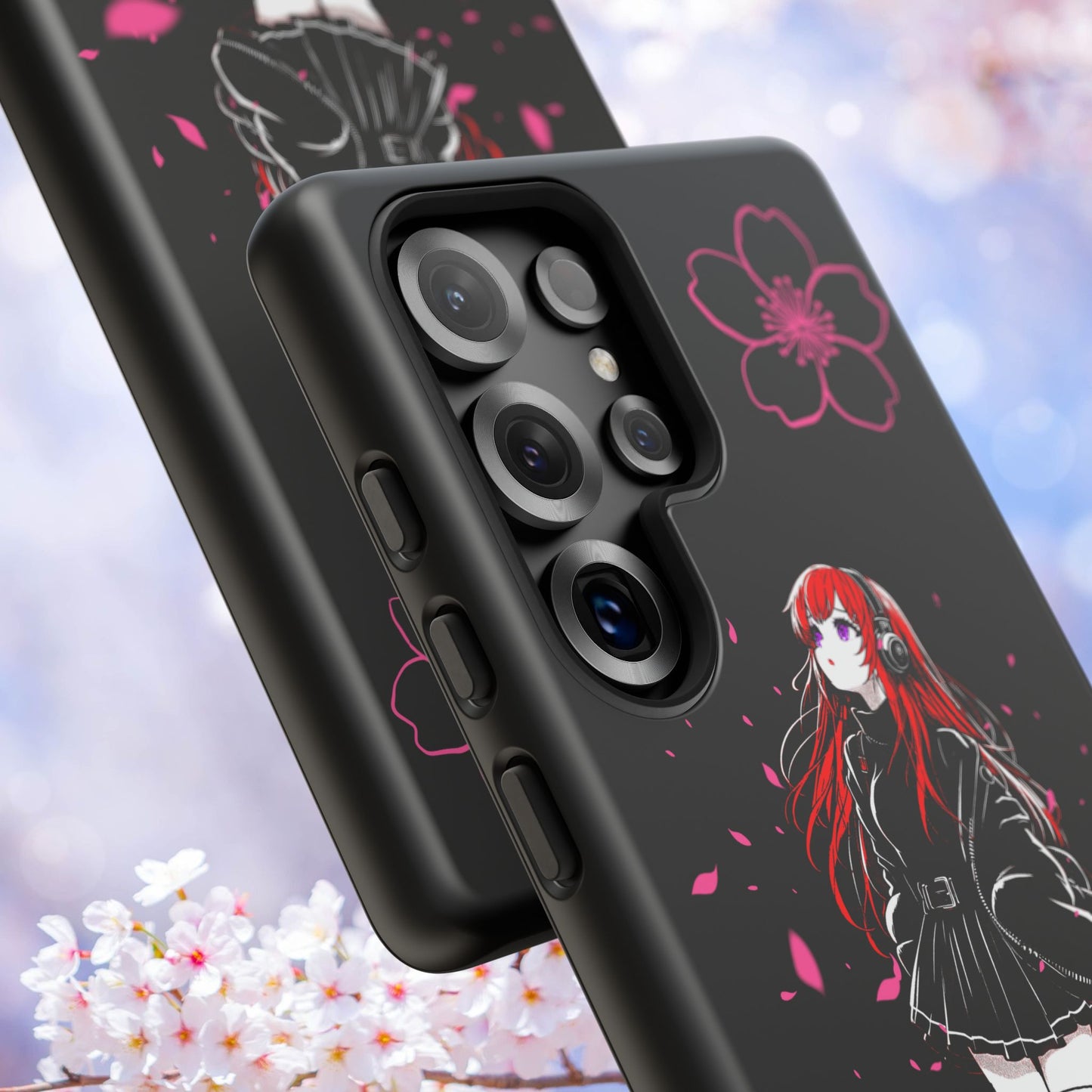 Phone Case Tough Cases - Spring Layla Design for Samsung