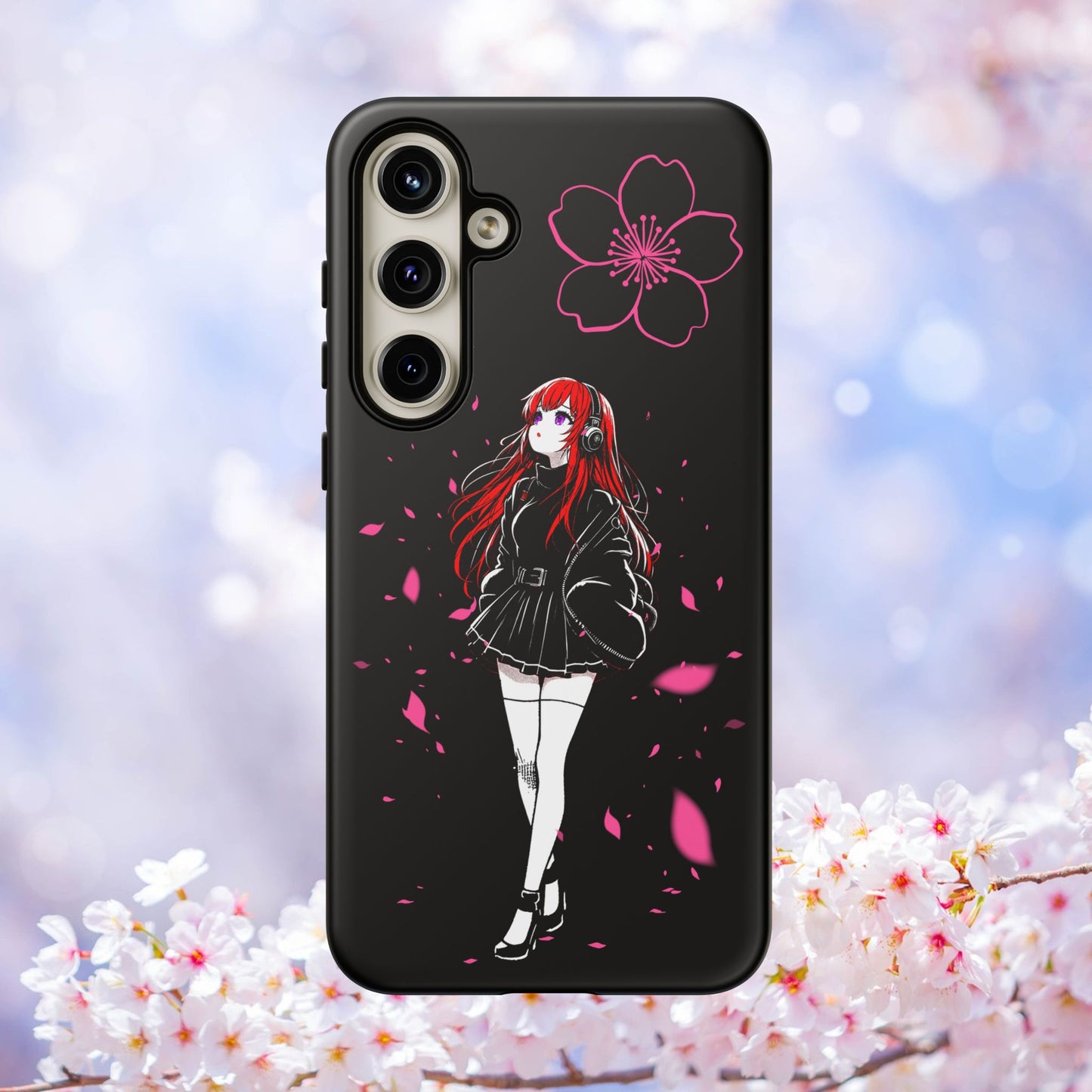 Phone Case Tough Cases - Spring Layla Design for Samsung