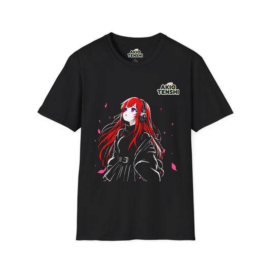 Anime-Inspired Unisex Softstyle T-Shirt – Akio Tenshi Design