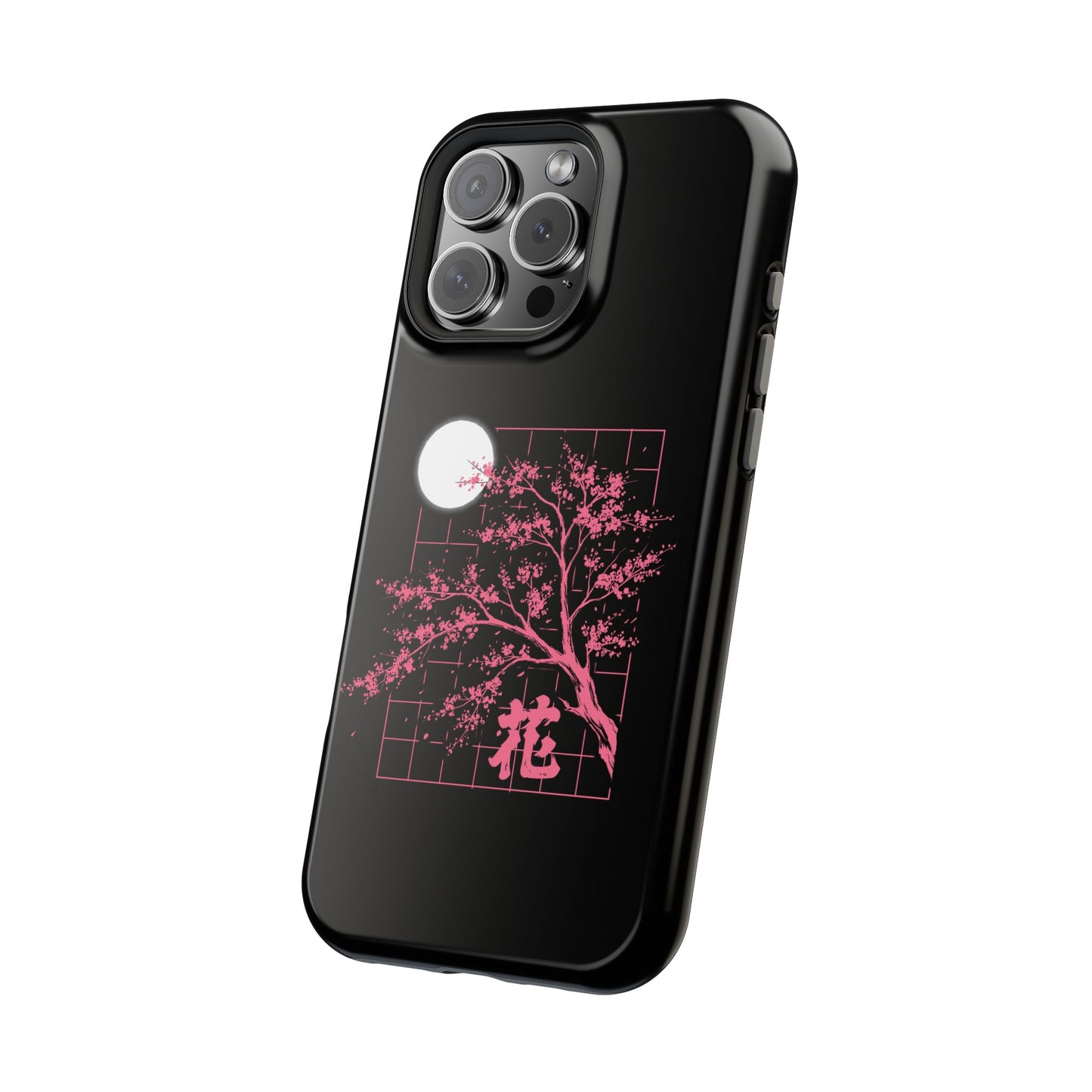 Sakura Blossom Magnetic Tough Case for iPhone - Stylish Protection with Cherry Blossom Design