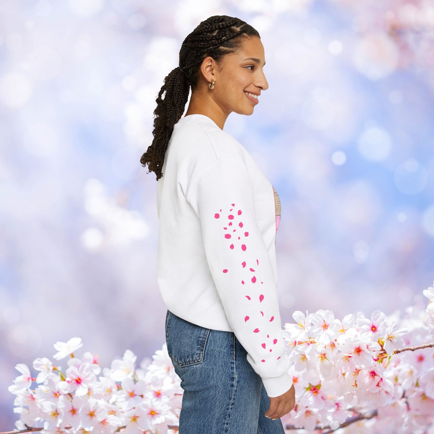 Spring Floral Unisex Sweatshirt - Layla Room Design