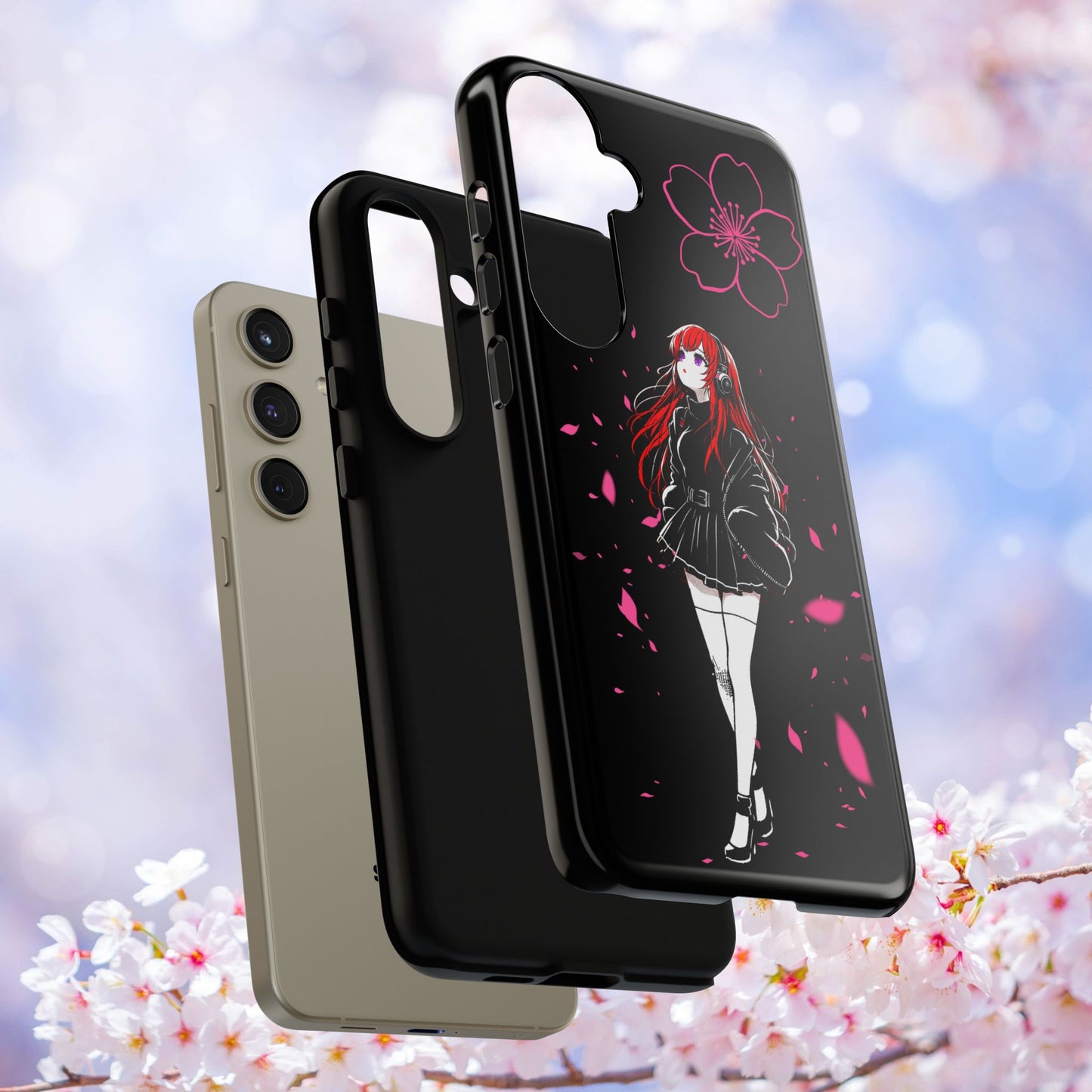 Phone Case Tough Cases - Spring Layla Design for Samsung